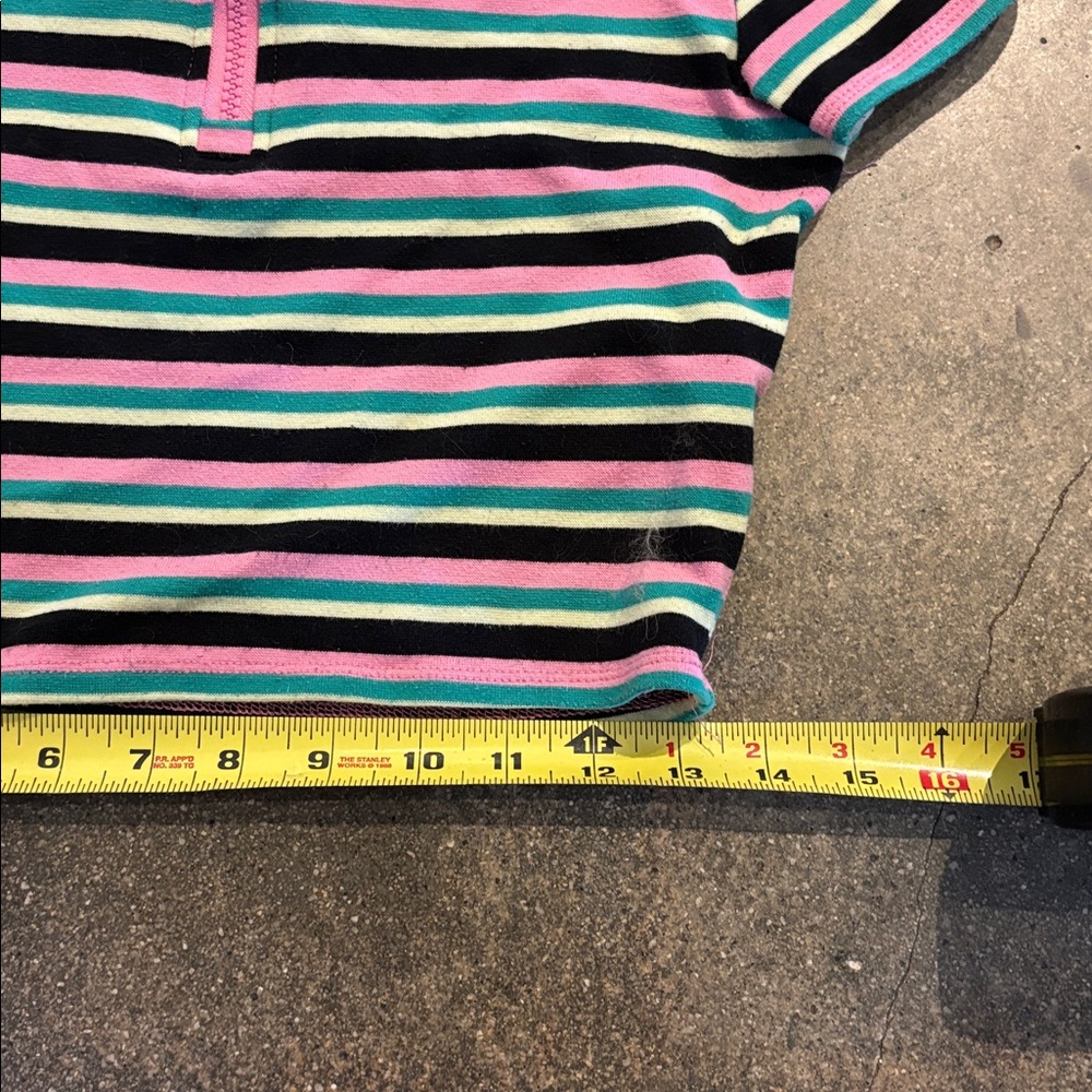 aLab Stripped Cropped Polo - Picture 9 of 10